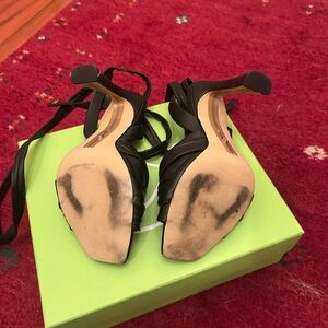 Sam Edelman Black Strappy Heels